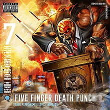 Five Finger Death Punch Gone away lyrics 